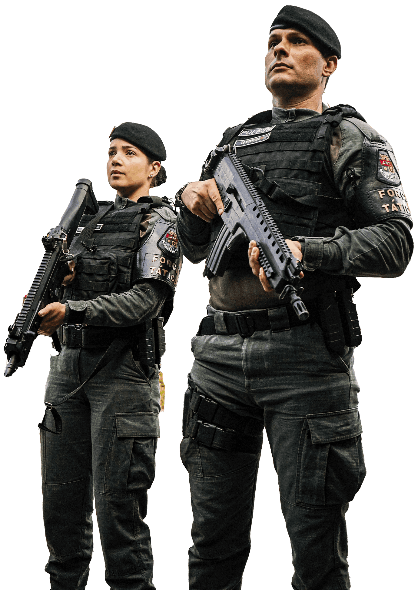 foto de policiais